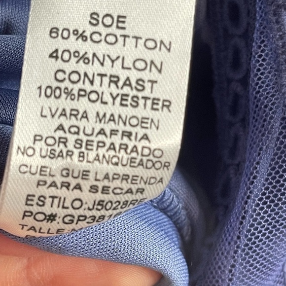 NWT Kori America Lavender Women’s Large Lace Shorts short sleeve Romper - Picture 12 of 13